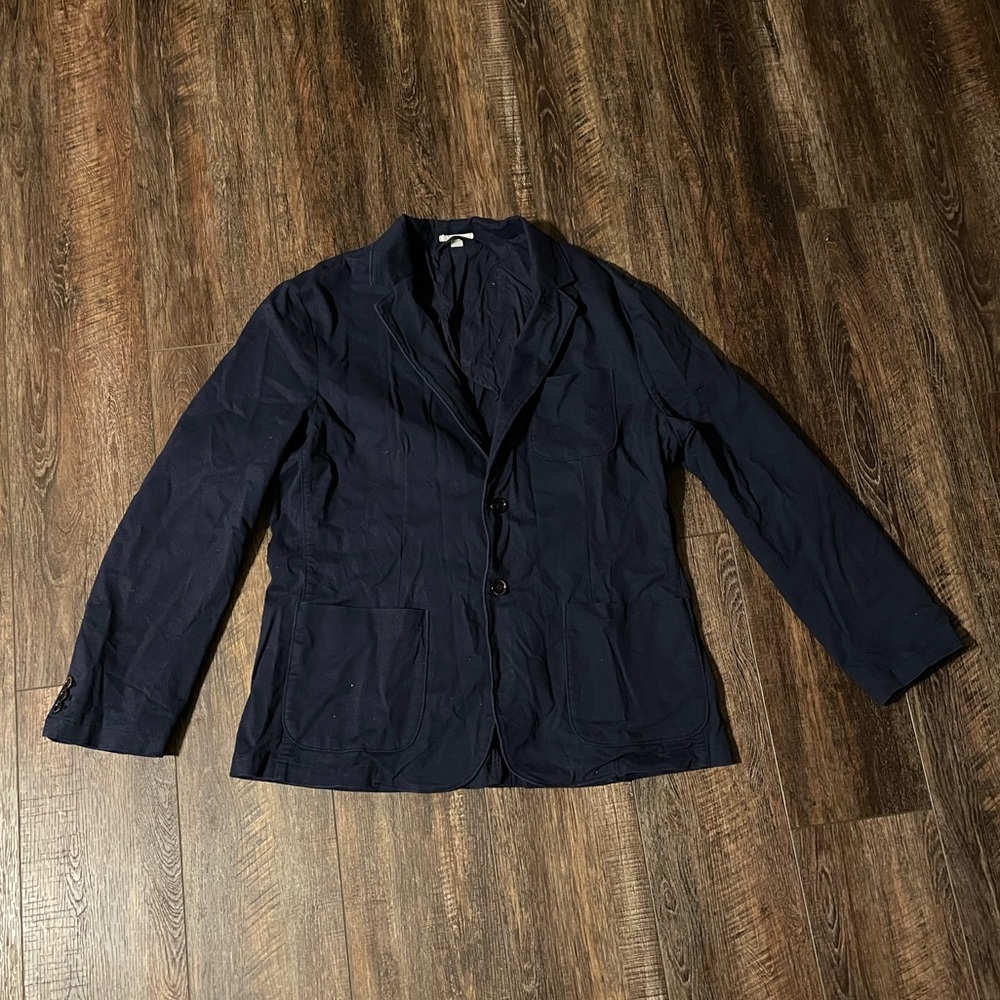 Navy Blue Cotton Blazer by Goodfellow & Co. / Size Men’s Large